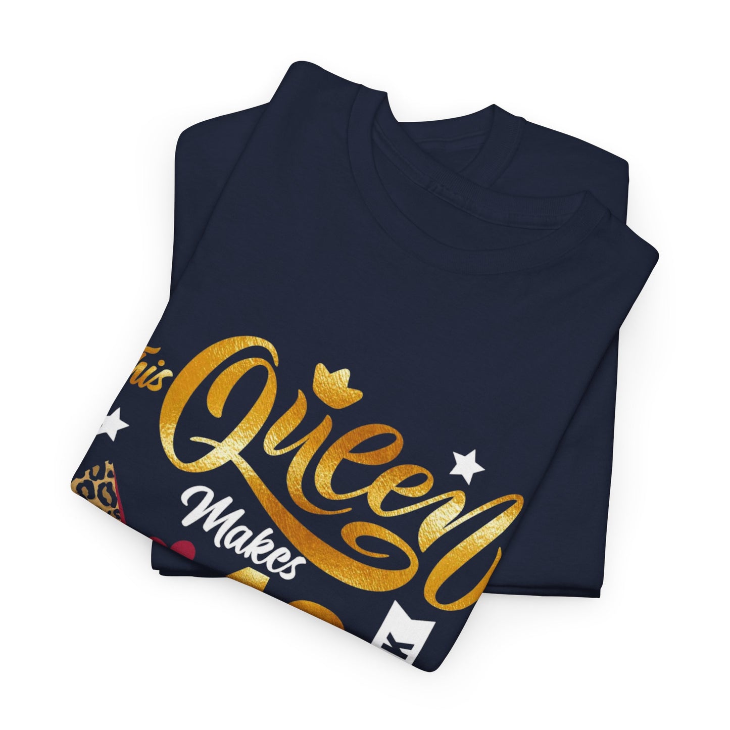 Fabulous 40 Queen Tee, Birthday Celebration T-Shirt, Unisex Cotton Top, Gift for Her, Fun Party Shirt, Leopard Print Design