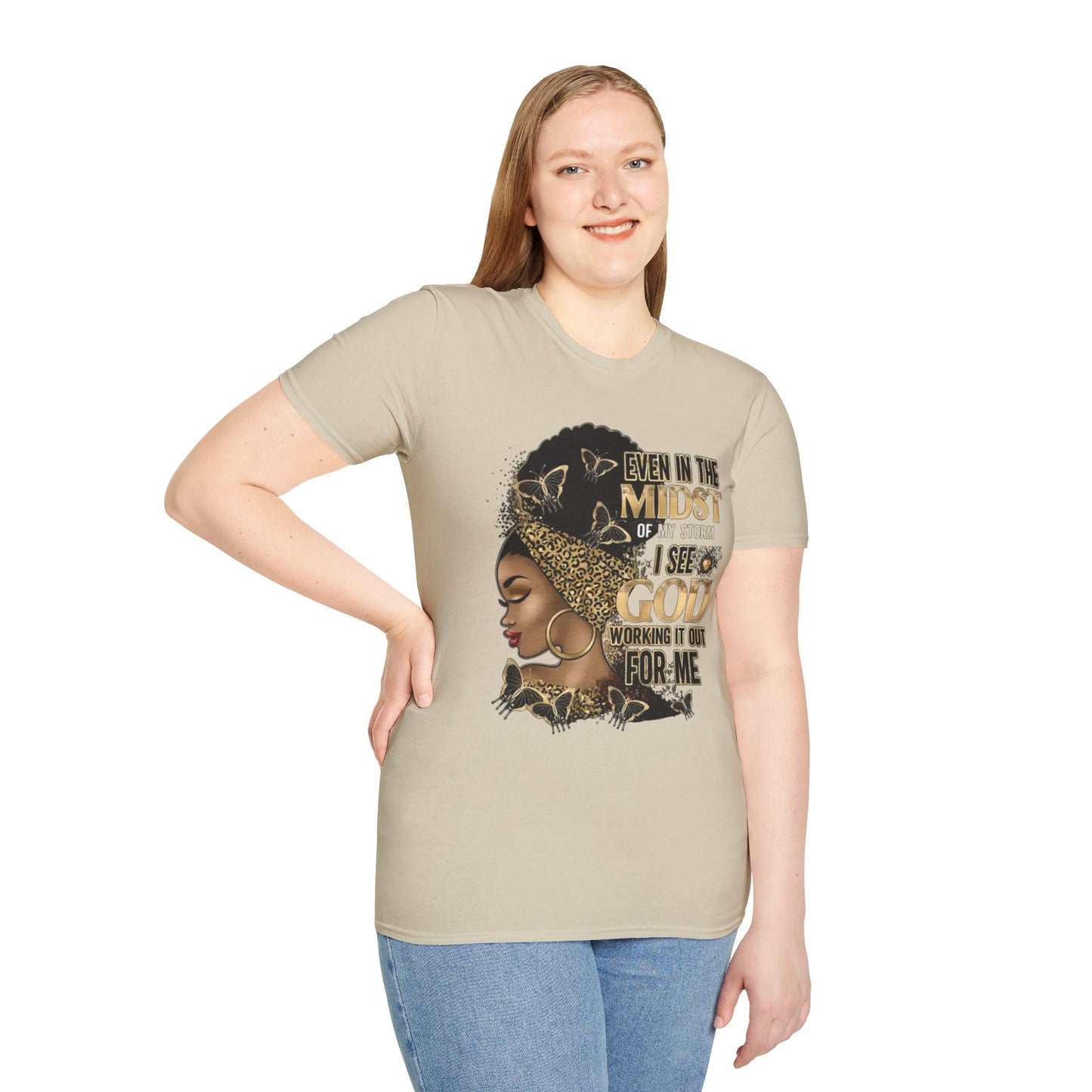 Inspirational Graphic T-Shirt, Motivational Tee, Quotes Shirt, Affirmation Gift, Faith-Based Apparel
