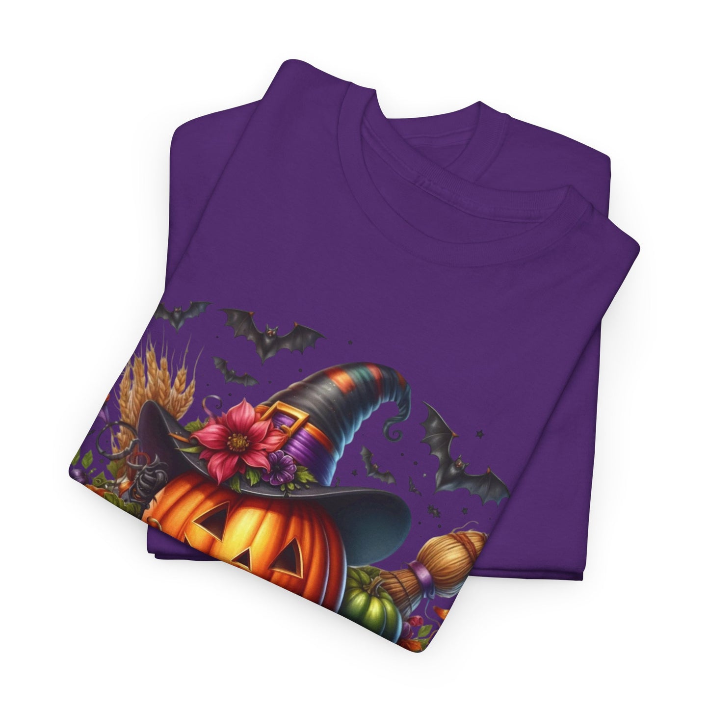 Happy Halloween Unisex Tee, Cozy Halloween Shirt, Pumpkin Graphic Tee, Fall Fashion, Casual Halloween Apparel, Gifts for Halloween Lovers