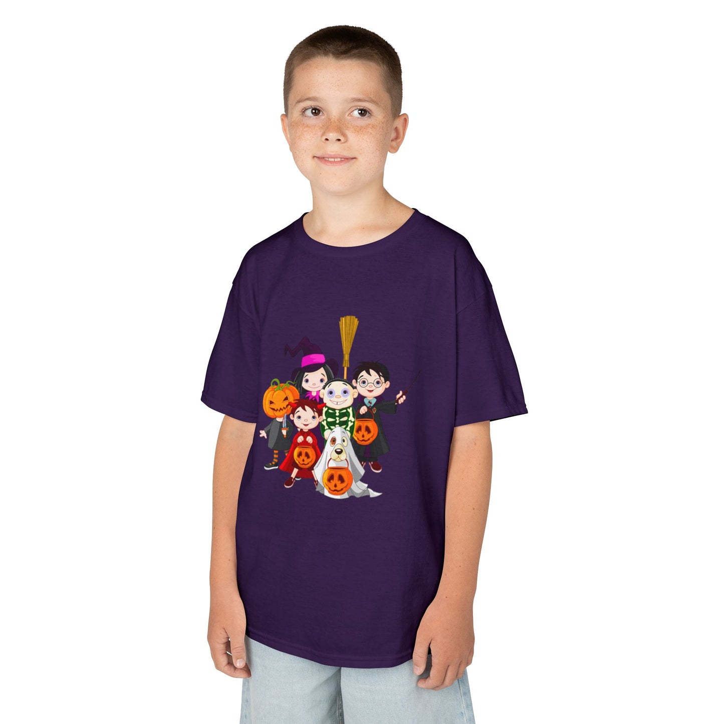 Halloween Kids Tee, Spooky Costume T-Shirt, Trick or Treat Shirt, Kids Halloween Apparel, Fun Fall Fashion