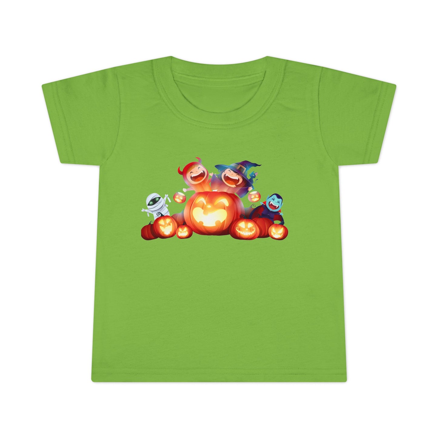 Toddler Halloween T-Shirt, Cute Kids Costume Tee, Pumpkin Graphic Shirt, Trick or Treat T-Shirt, Spooky Toddler Apparel
