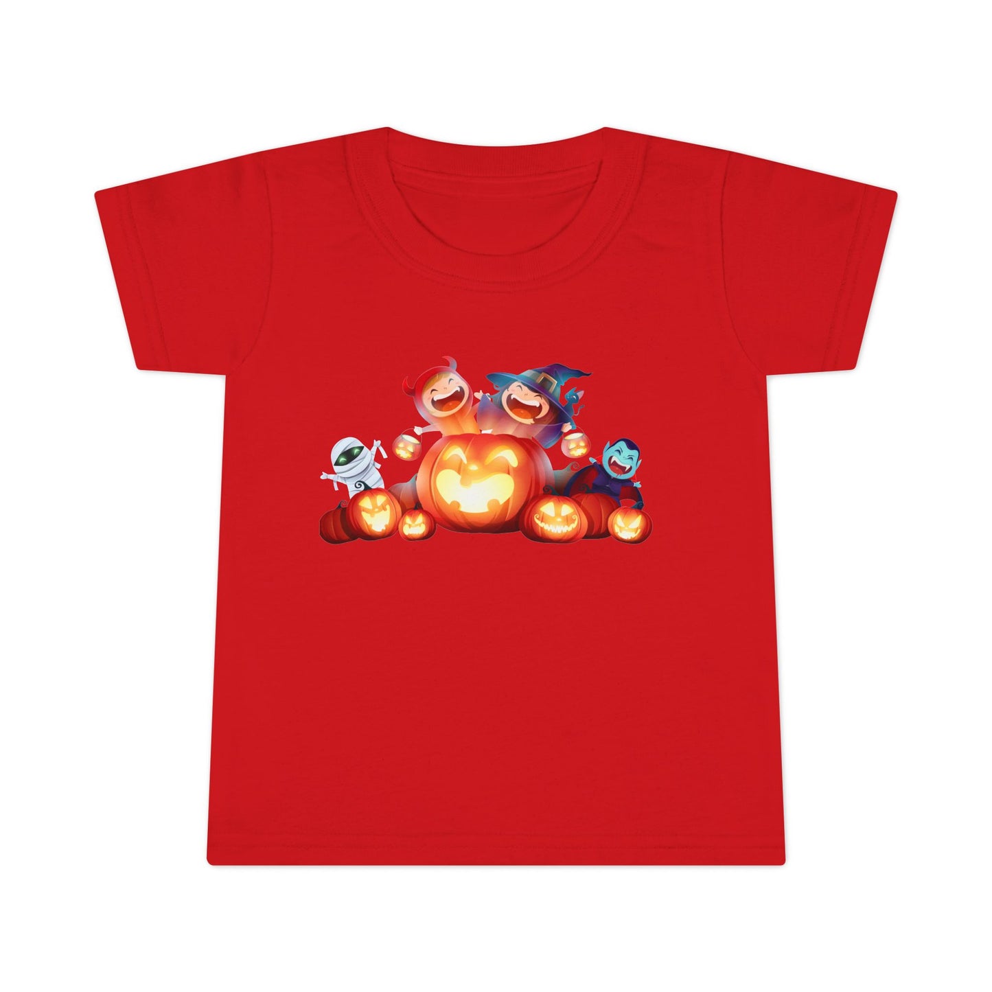 Toddler Halloween T-Shirt, Cute Kids Costume Tee, Pumpkin Graphic Shirt, Trick or Treat T-Shirt, Spooky Toddler Apparel