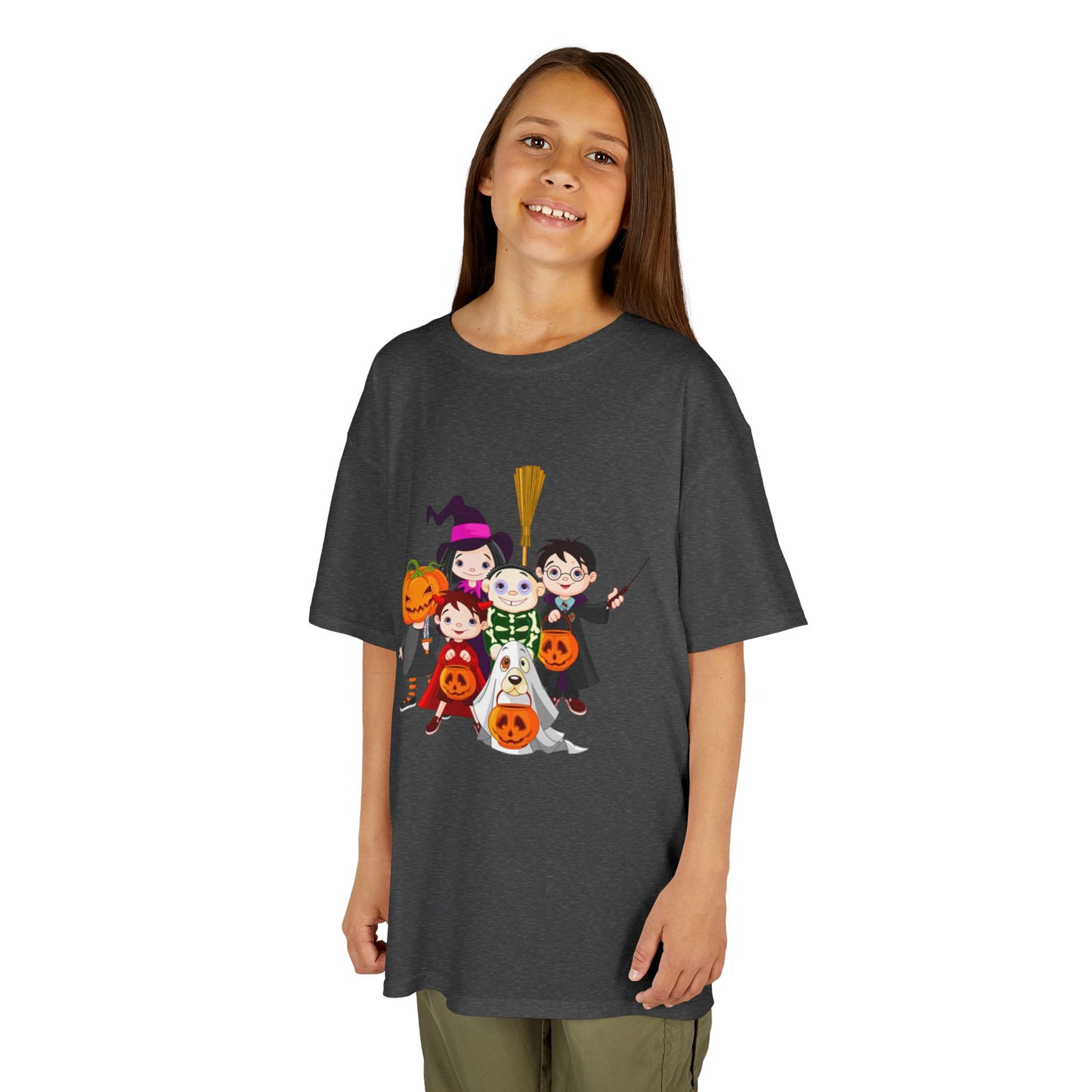 Halloween Kids Tee, Spooky Costume T-Shirt, Trick or Treat Shirt, Kids Halloween Apparel, Fun Fall Fashion