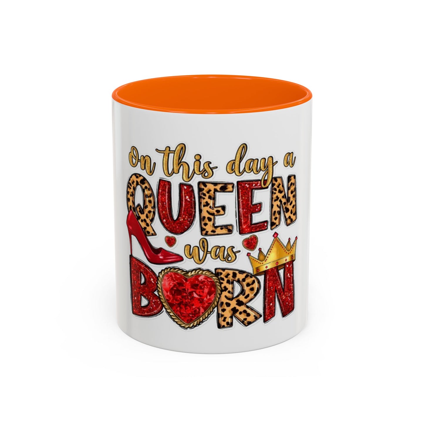 Queen Birthday Coffee Mug | Cute Gift for Her, Stylish Ceramic Mug, Birthday Celebration, Unique Queen Mug, Fun Queen Decor, Gift for Mom