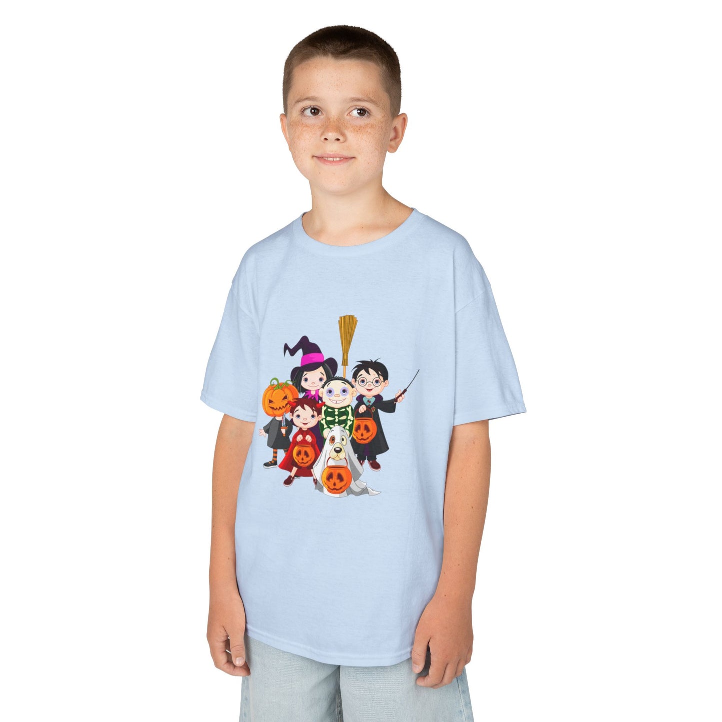 Halloween Kids Tee, Spooky Costume T-Shirt, Trick or Treat Shirt, Kids Halloween Apparel, Fun Fall Fashion