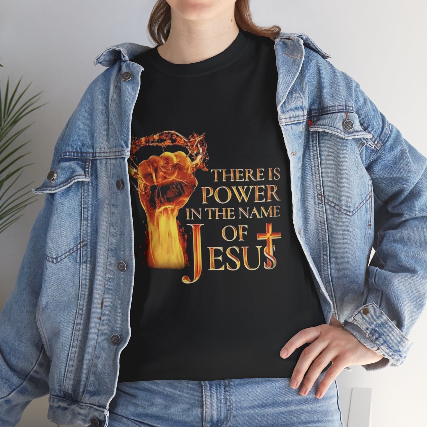 Empowering Jesus Tee, Unisex Christian T-Shirt, Faith-Based Apparel, Inspirational Gift, Spiritual Wear