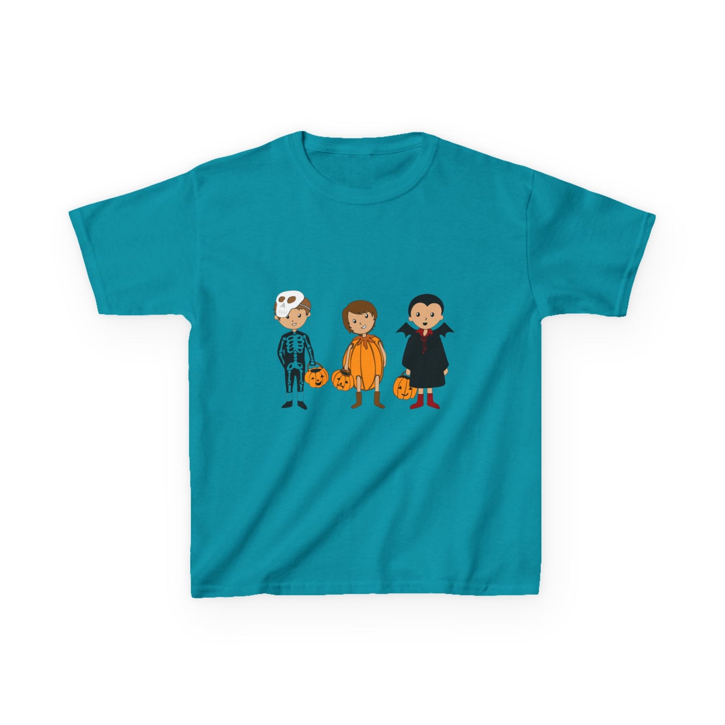 Halloween Kids Tee, Cute Trick or Treat Shirt, Spooky Fun Children's T-Shirt, Halloween Costume Top, Kids Halloween Apparel