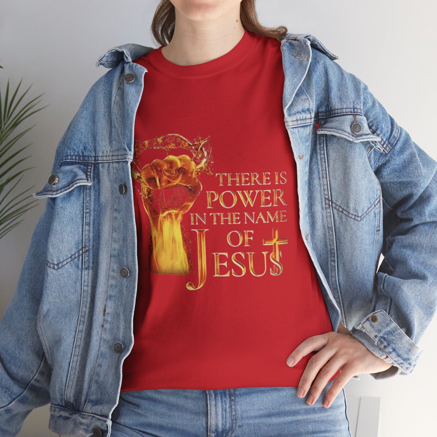 Empowering Jesus Tee, Unisex Christian T-Shirt, Faith-Based Apparel, Inspirational Gift, Spiritual Wear