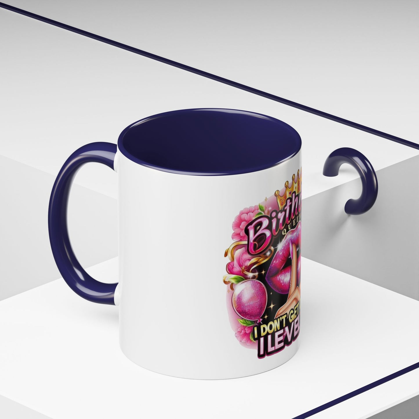 Birthday Queen Coffee Mug - Sassy Gift for Her, Fun Birthday Mug, Level Up Your Morning, Perfect for Celebrations, Unique Drinkware