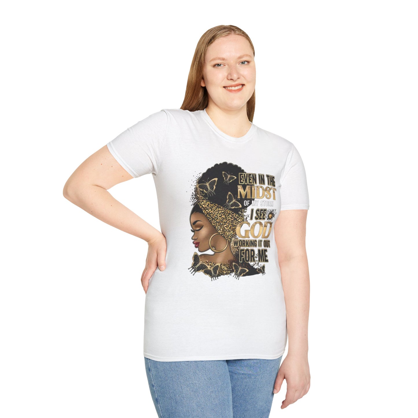 Inspirational Graphic T-Shirt, Motivational Tee, Quotes Shirt, Affirmation Gift, Faith-Based Apparel