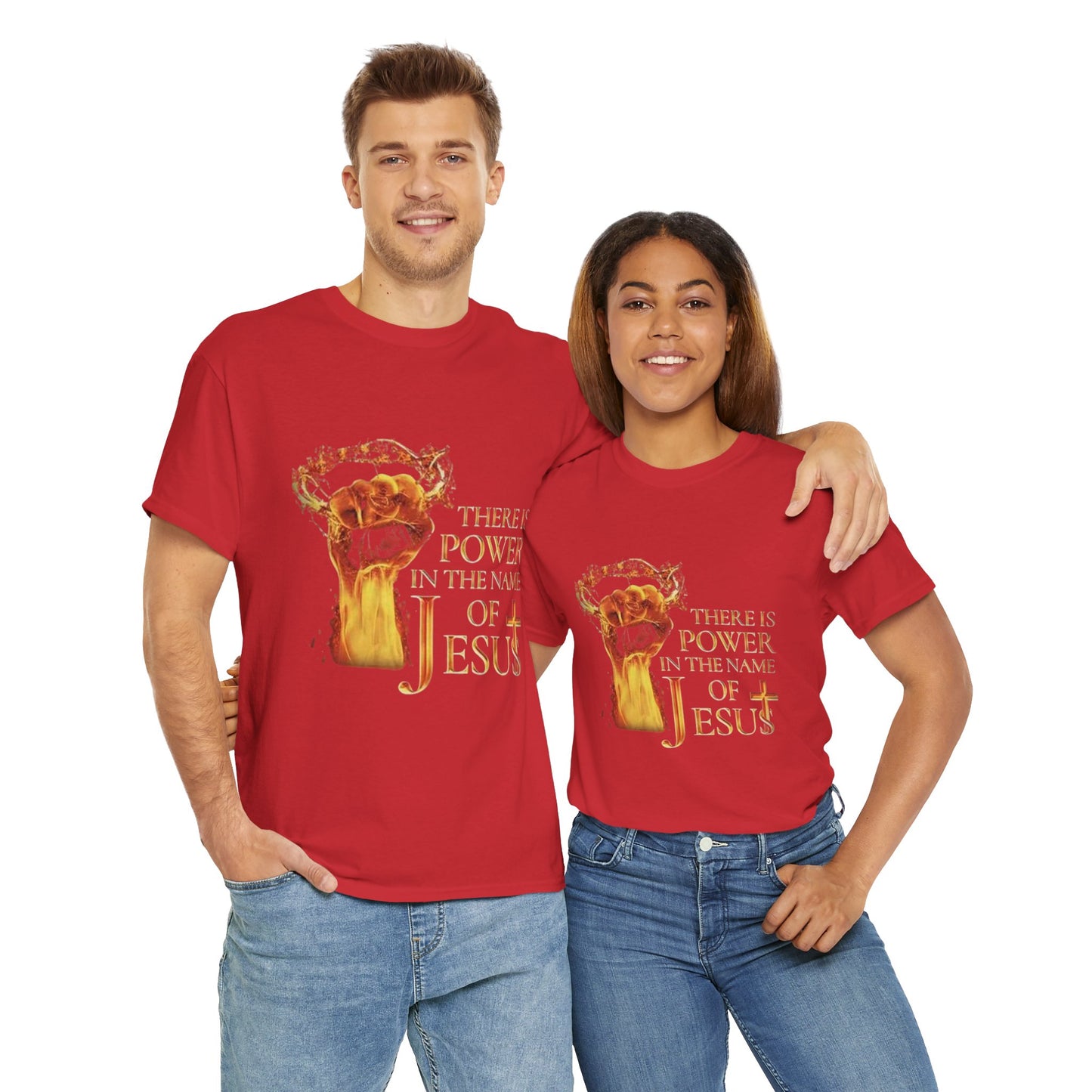 Empowering Jesus Tee, Unisex Christian T-Shirt, Faith-Based Apparel, Inspirational Gift, Spiritual Wear
