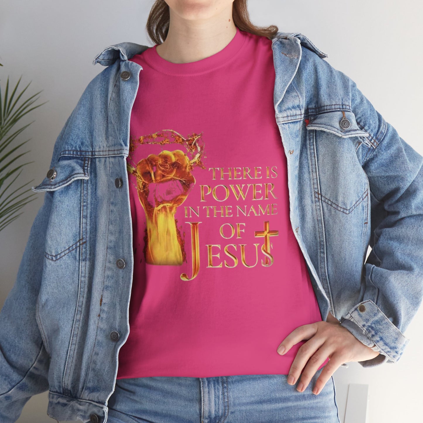 Empowering Jesus Tee, Unisex Christian T-Shirt, Faith-Based Apparel, Inspirational Gift, Spiritual Wear