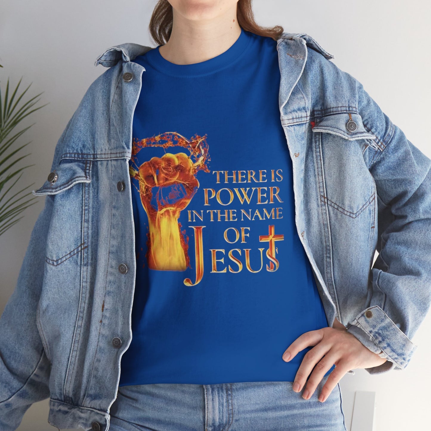 Empowering Jesus Tee, Unisex Christian T-Shirt, Faith-Based Apparel, Inspirational Gift, Spiritual Wear