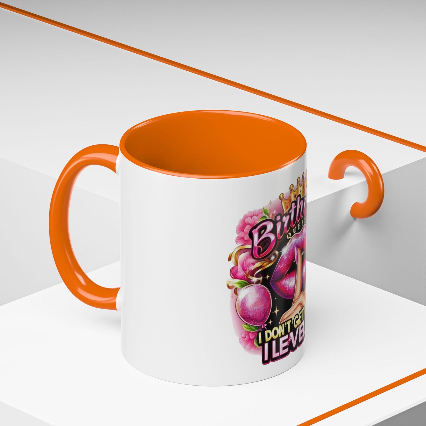 Birthday Queen Coffee Mug - Sassy Gift for Her, Fun Birthday Mug, Level Up Your Morning, Perfect for Celebrations, Unique Drinkware