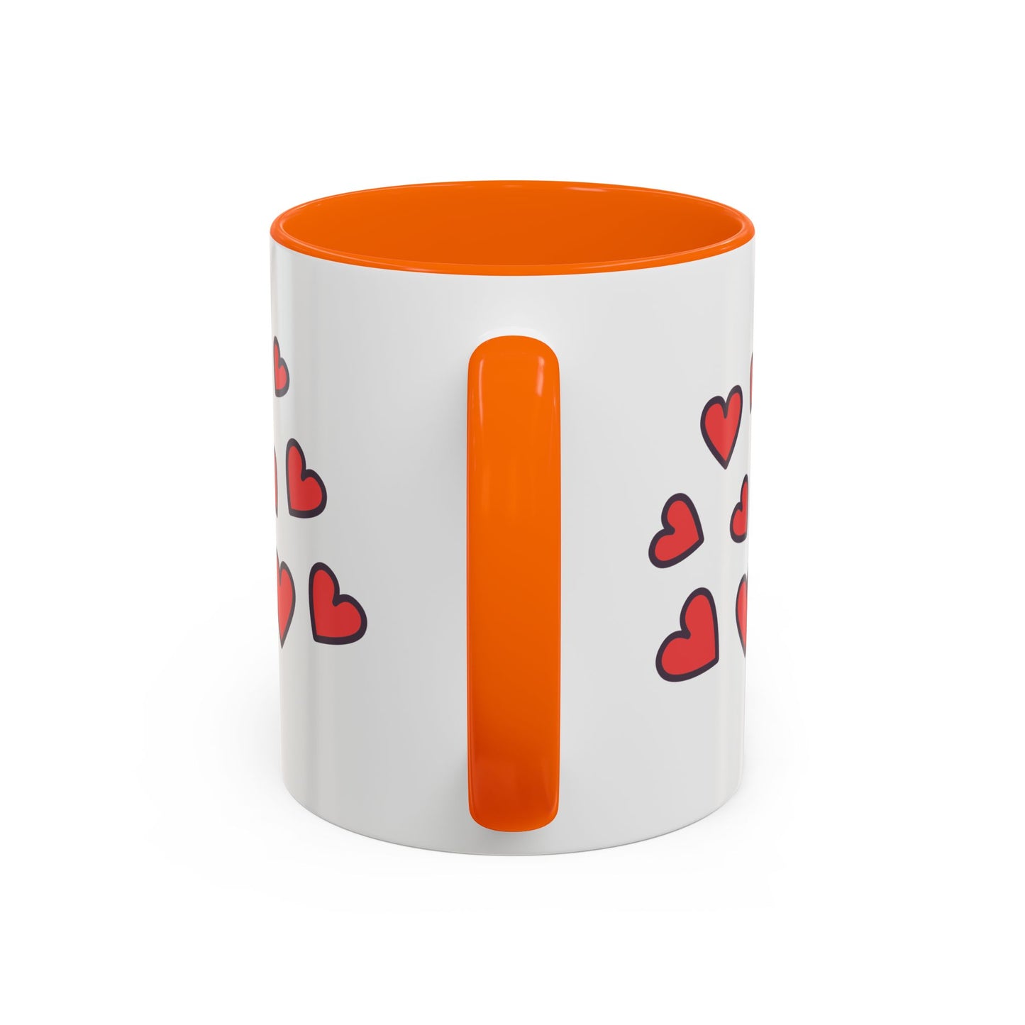 Love is Love Accent Coffee Mug | Cute Gift for Friends, LGBTQ+ Pride, Valentine's Day, Home Decor, Heart Design