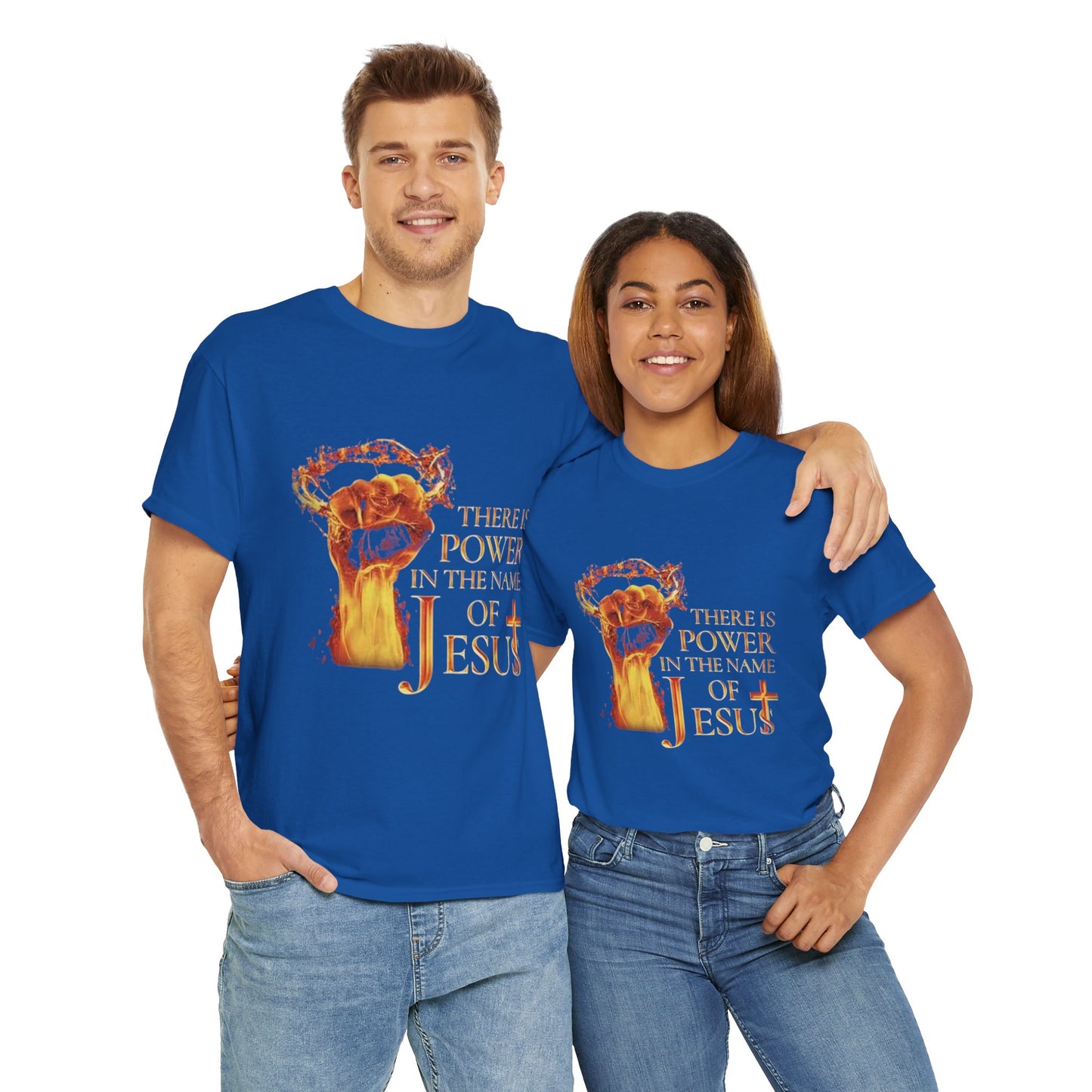 Empowering Jesus Tee, Unisex Christian T-Shirt, Faith-Based Apparel, Inspirational Gift, Spiritual Wear