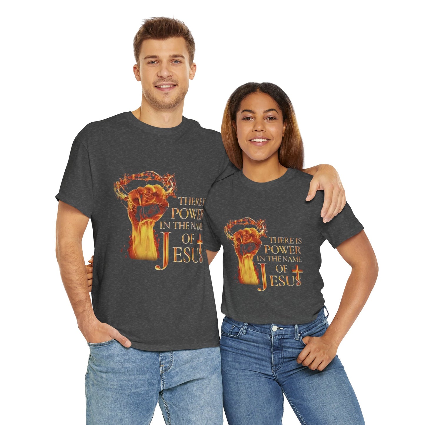 Empowering Jesus Tee, Unisex Christian T-Shirt, Faith-Based Apparel, Inspirational Gift, Spiritual Wear
