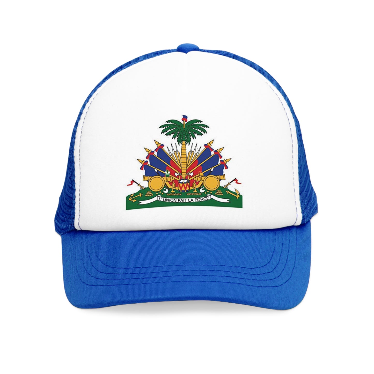 Haitian Flag Mesh Cap, Trucker Hat, Patriotic Hat, Summer Accessory, Festival Wear, Gift for Her/Him, Sports Cap