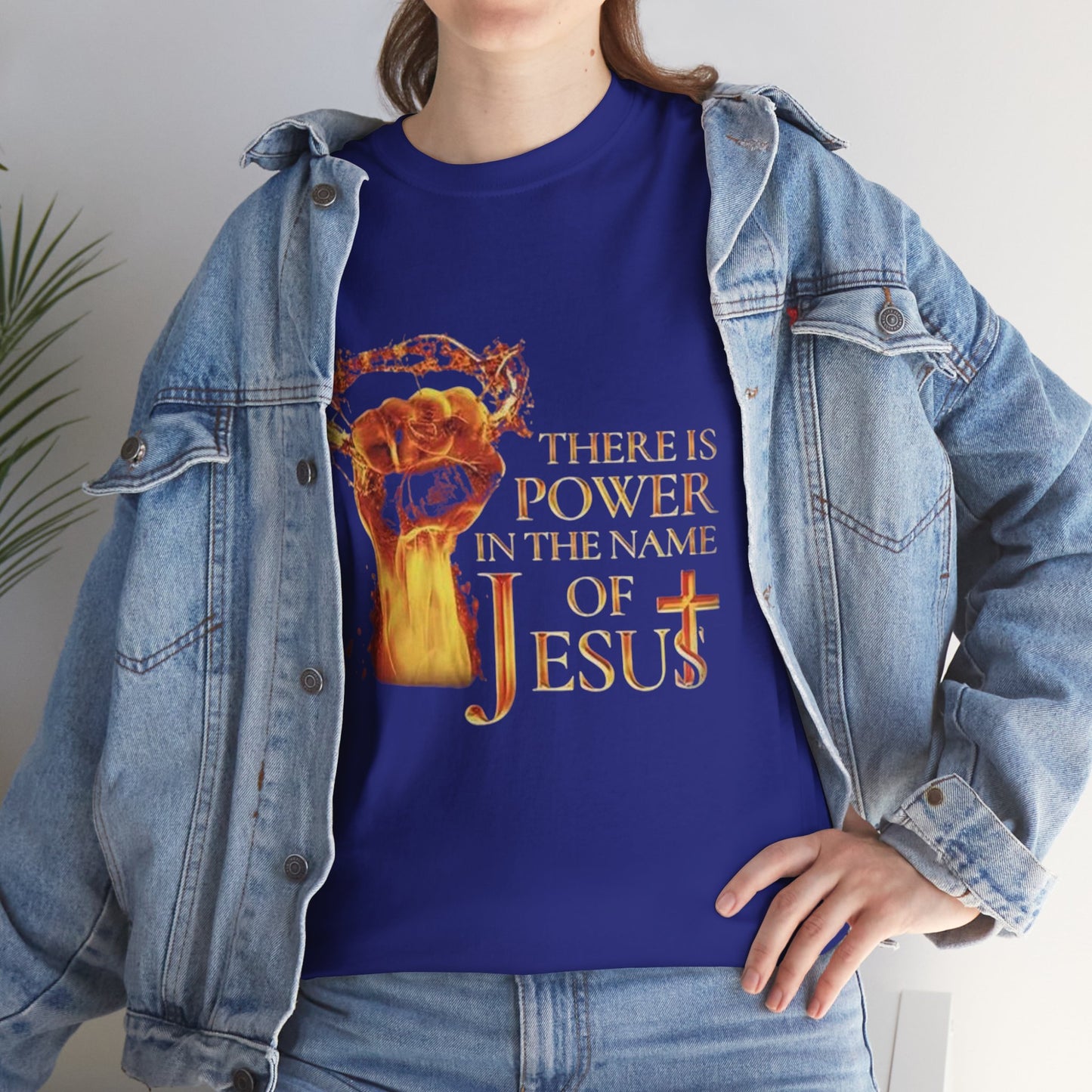 Empowering Jesus Tee, Unisex Christian T-Shirt, Faith-Based Apparel, Inspirational Gift, Spiritual Wear