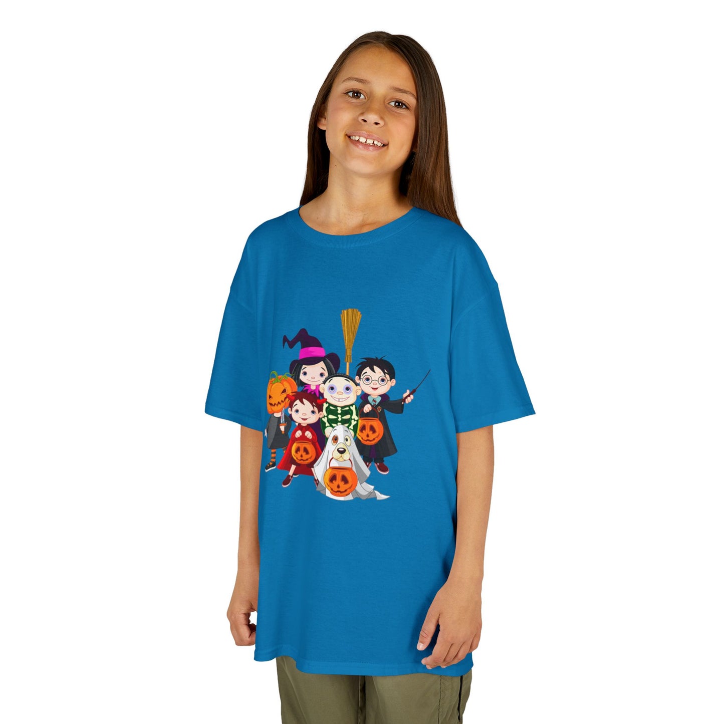 Halloween Kids Tee, Spooky Costume T-Shirt, Trick or Treat Shirt, Kids Halloween Apparel, Fun Fall Fashion