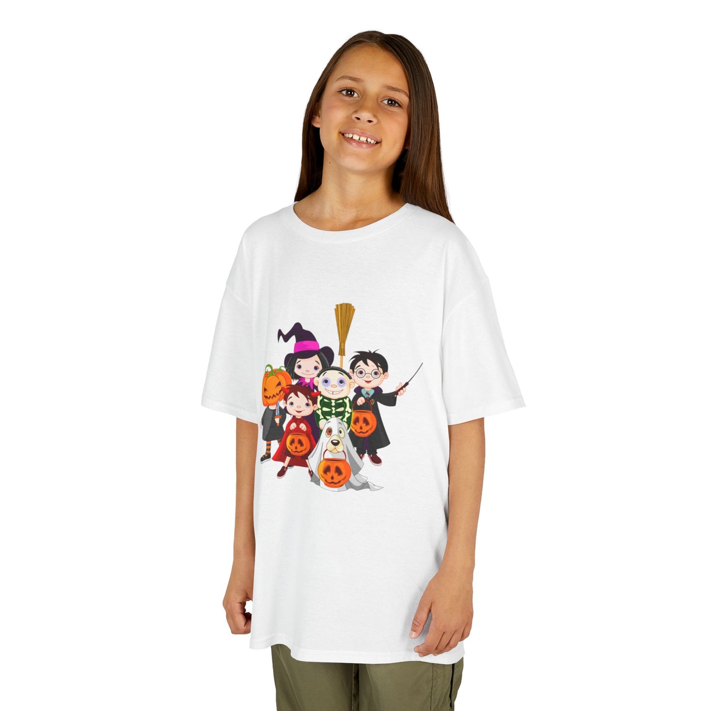 Halloween Kids Tee, Spooky Costume T-Shirt, Trick or Treat Shirt, Kids Halloween Apparel, Fun Fall Fashion