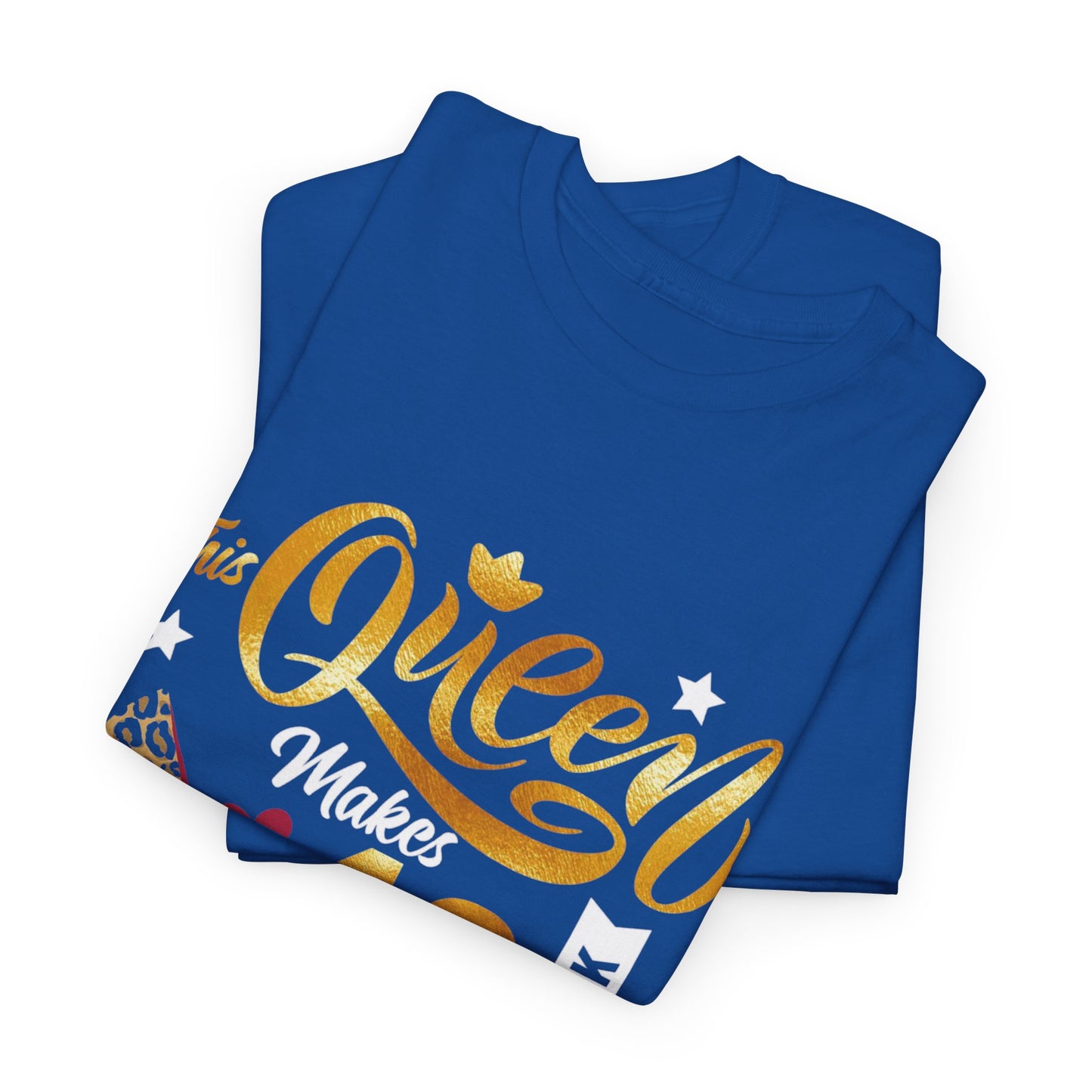 Fabulous 40 Queen Tee, Birthday Celebration T-Shirt, Unisex Cotton Top, Gift for Her, Fun Party Shirt, Leopard Print Design