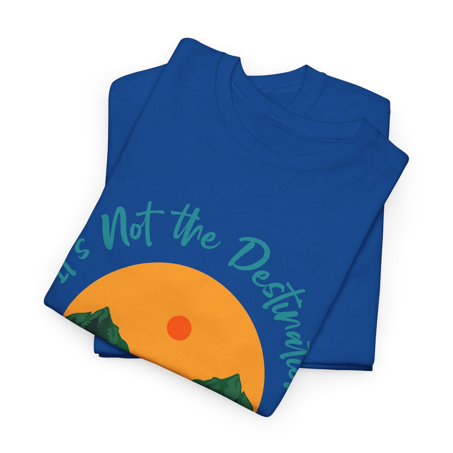 Journey-Themed Unisex Cotton Tee, Travel Shirt, Adventure Clothing, Gift for Travelers, Inspirational Tee, Road Trip Shirt