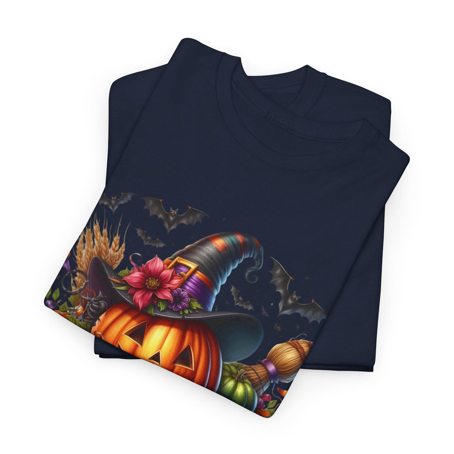 Happy Halloween Unisex Tee, Cozy Halloween Shirt, Pumpkin Graphic Tee, Fall Fashion, Casual Halloween Apparel, Gifts for Halloween Lovers