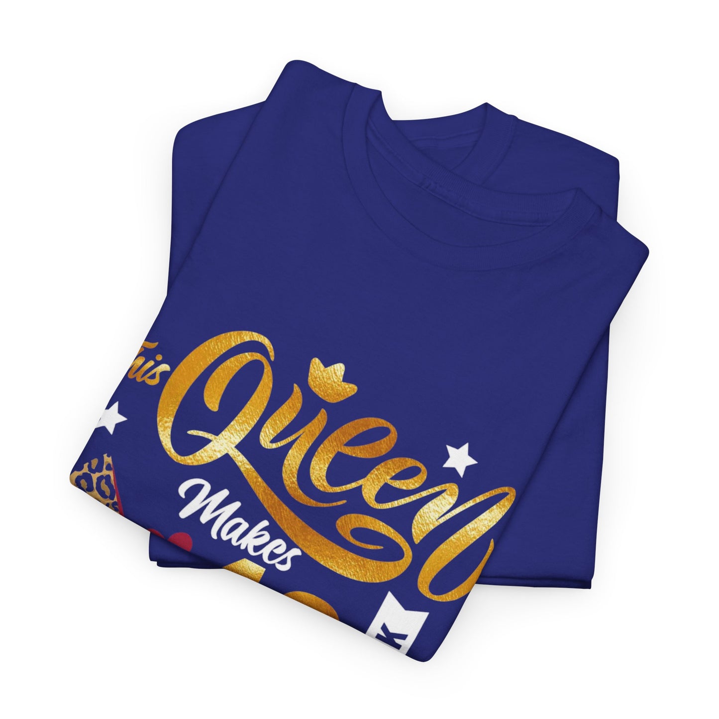 Fabulous 40 Queen Tee, Birthday Celebration T-Shirt, Unisex Cotton Top, Gift for Her, Fun Party Shirt, Leopard Print Design