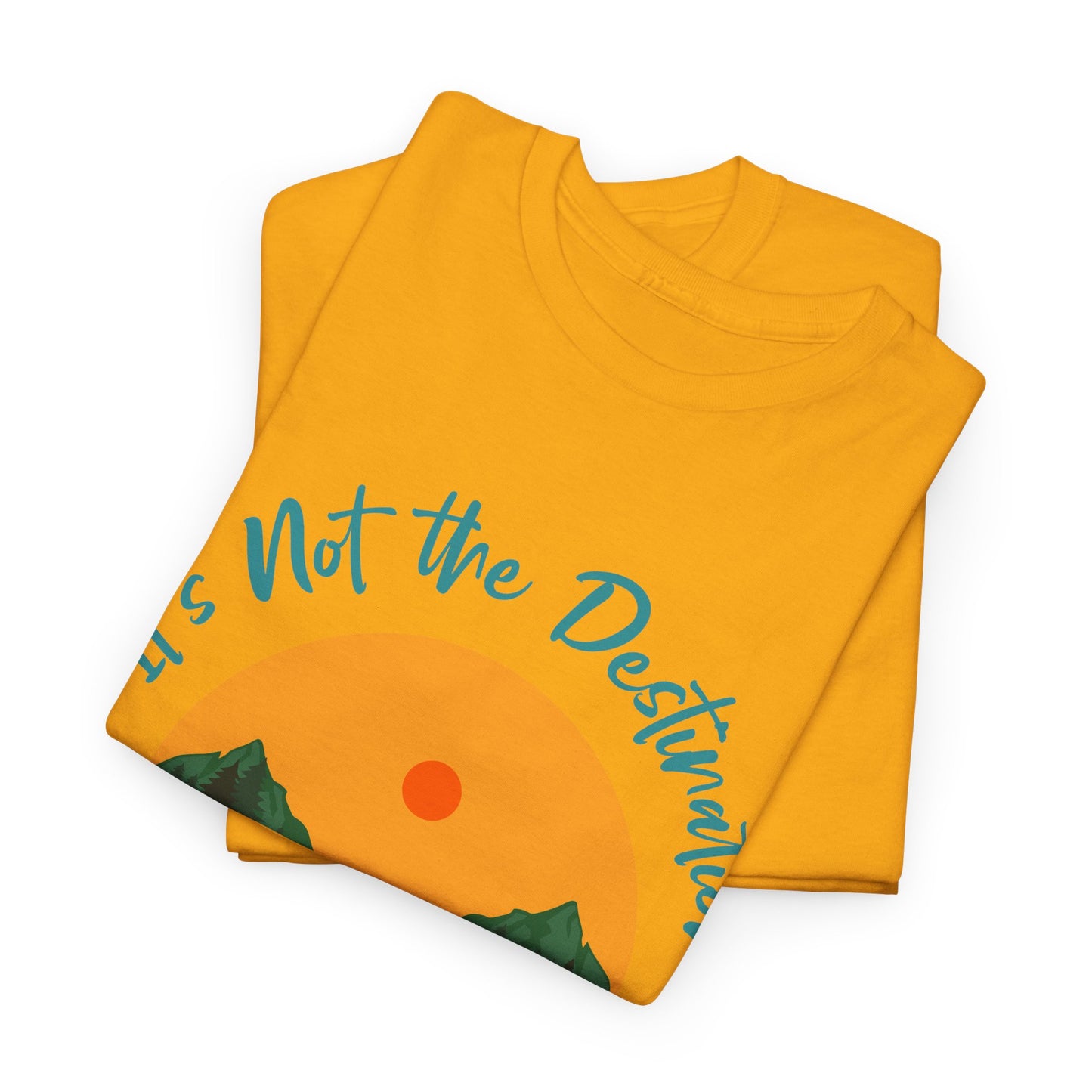 Journey-Themed Unisex Cotton Tee, Travel Shirt, Adventure Clothing, Gift for Travelers, Inspirational Tee, Road Trip Shirt