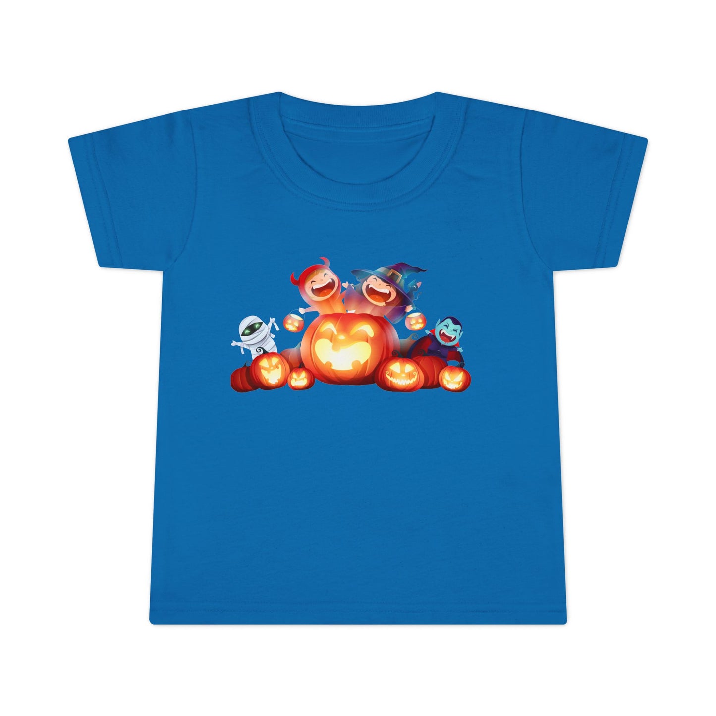 Toddler Halloween T-Shirt, Cute Kids Costume Tee, Pumpkin Graphic Shirt, Trick or Treat T-Shirt, Spooky Toddler Apparel