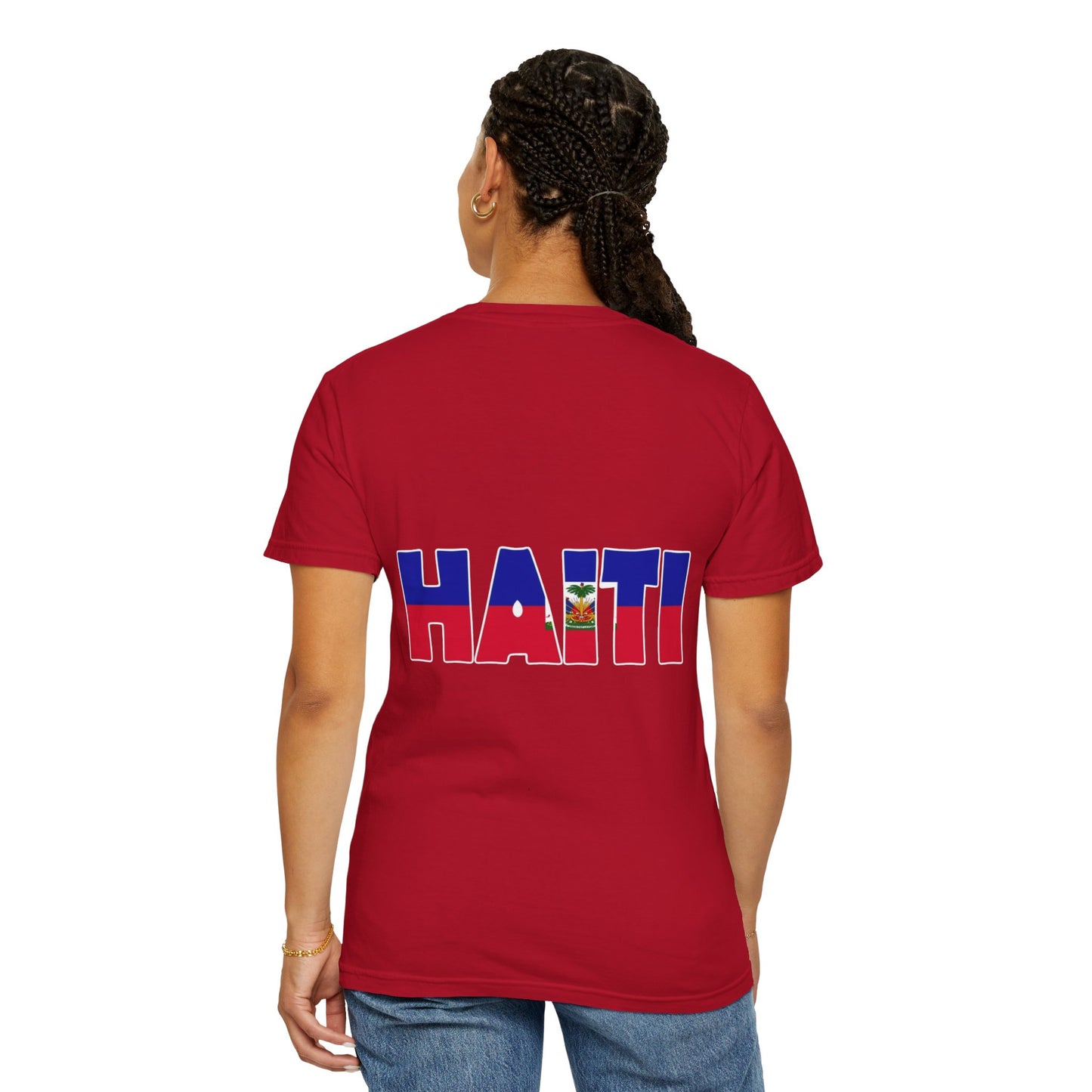 Haitian Pride Unisex T-shirt, Vibrant Design for Culture Lovers, Great for Festivals and Celebrations, Casual Wear
