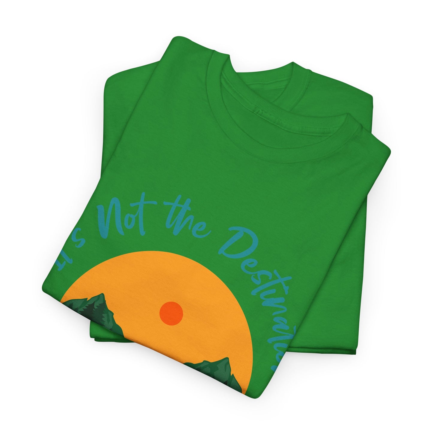 Journey-Themed Unisex Cotton Tee, Travel Shirt, Adventure Clothing, Gift for Travelers, Inspirational Tee, Road Trip Shirt