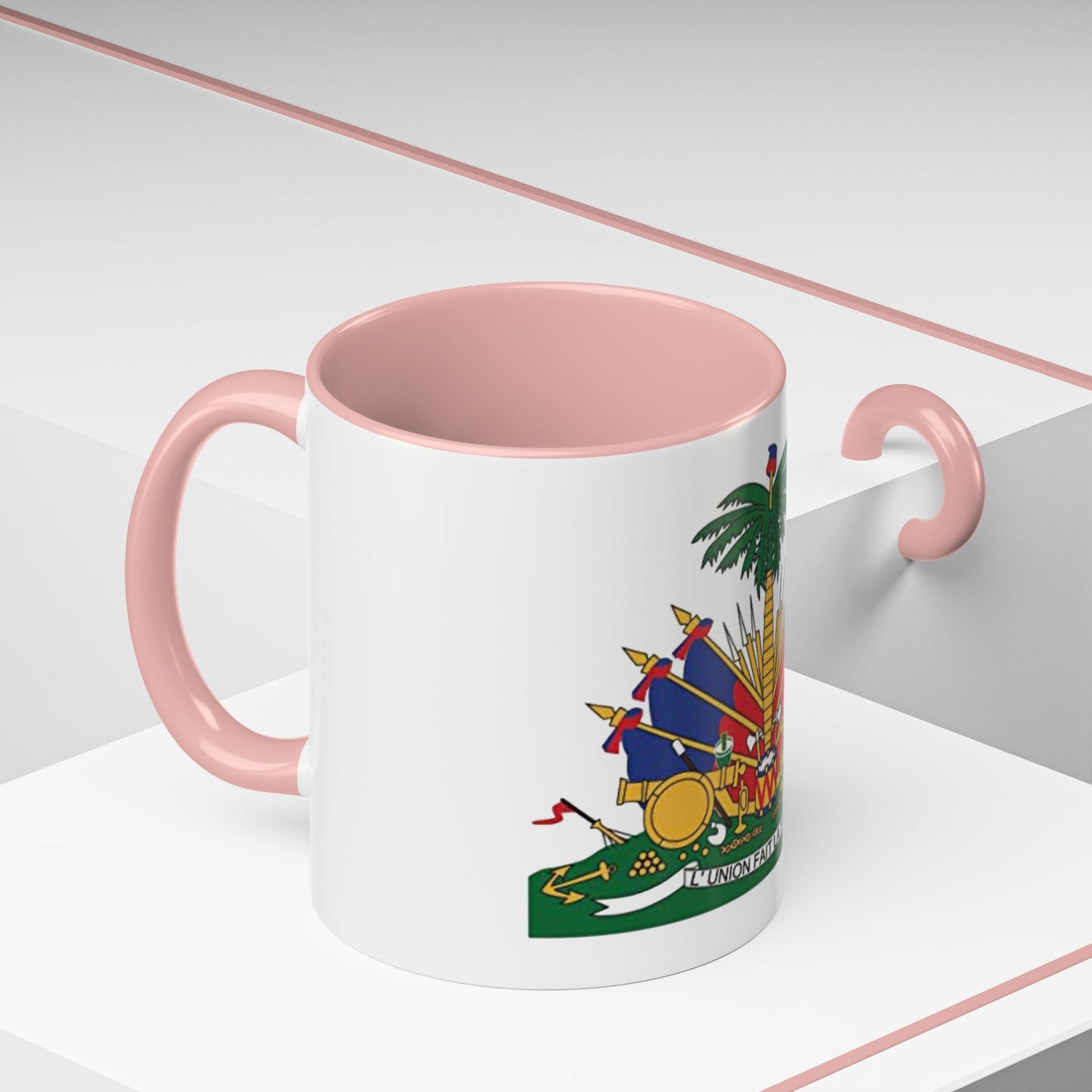 Haitian Heritage Coffee Mug - Celebrate Culture, Unique Gifts, Mugs for Coffee Lovers, Haitian Flag Design, Perfect for Any Occasion