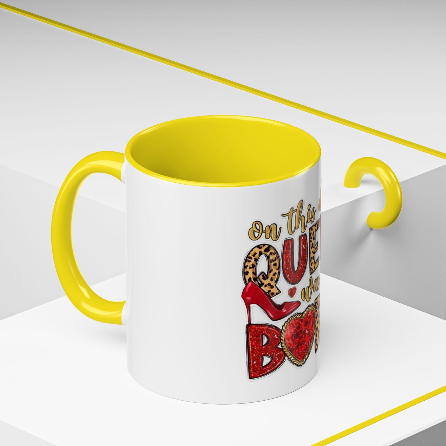 Queen Birthday Coffee Mug | Cute Gift for Her, Stylish Ceramic Mug, Birthday Celebration, Unique Queen Mug, Fun Queen Decor, Gift for Mom