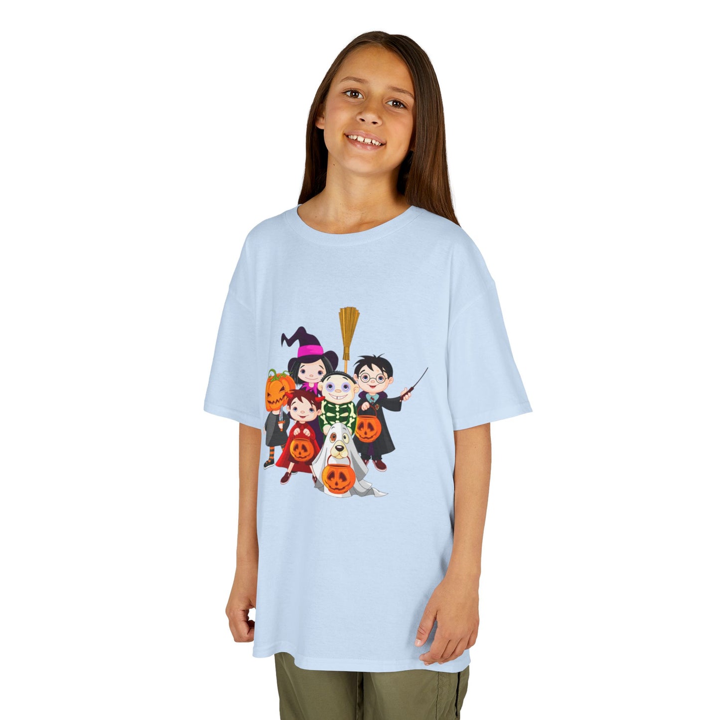 Halloween Kids Tee, Spooky Costume T-Shirt, Trick or Treat Shirt, Kids Halloween Apparel, Fun Fall Fashion