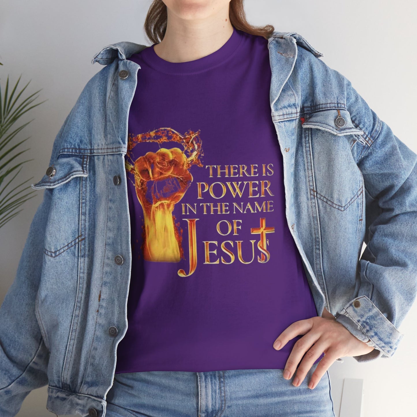 Empowering Jesus Tee, Unisex Christian T-Shirt, Faith-Based Apparel, Inspirational Gift, Spiritual Wear