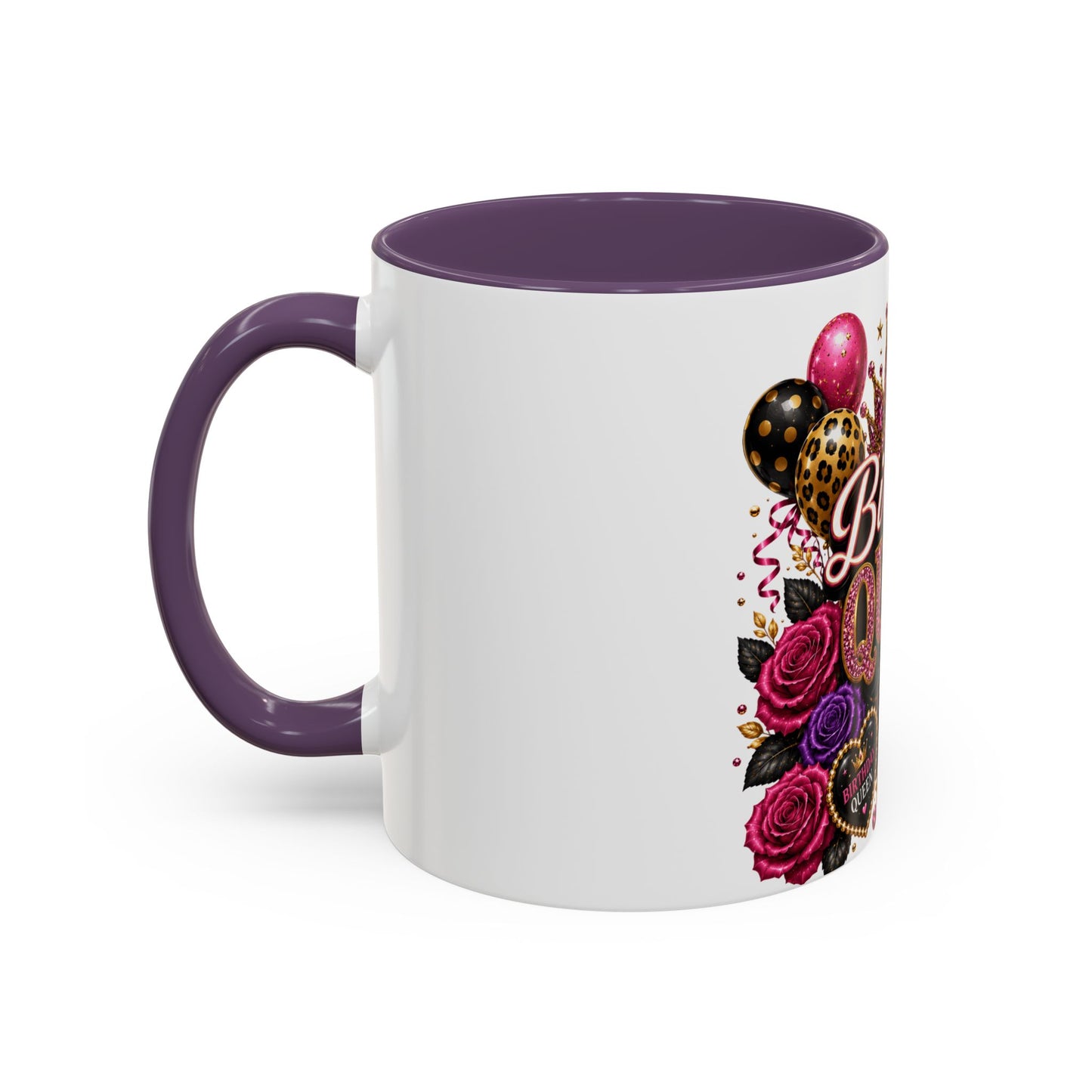 Birthday Queen Mug ,Accent Coffee Mug (11, 15oz)