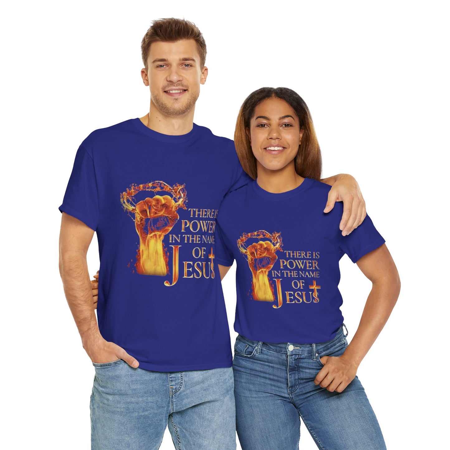 Empowering Jesus Tee, Unisex Christian T-Shirt, Faith-Based Apparel, Inspirational Gift, Spiritual Wear