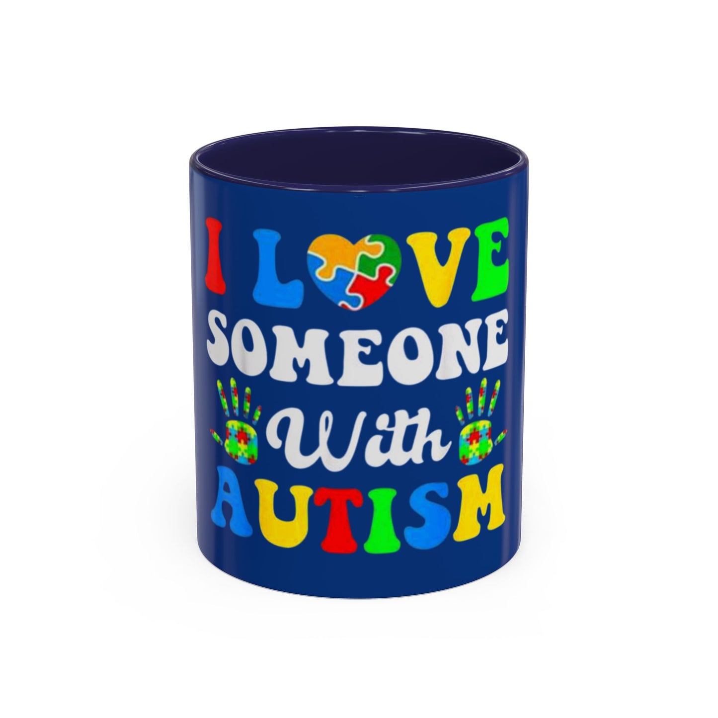 I Love Someone with Autism Coffee Mug | Supportive Gift for Autism Awareness, Colorful Mug for Parents, Motivational Drinkware, Unique [...]
