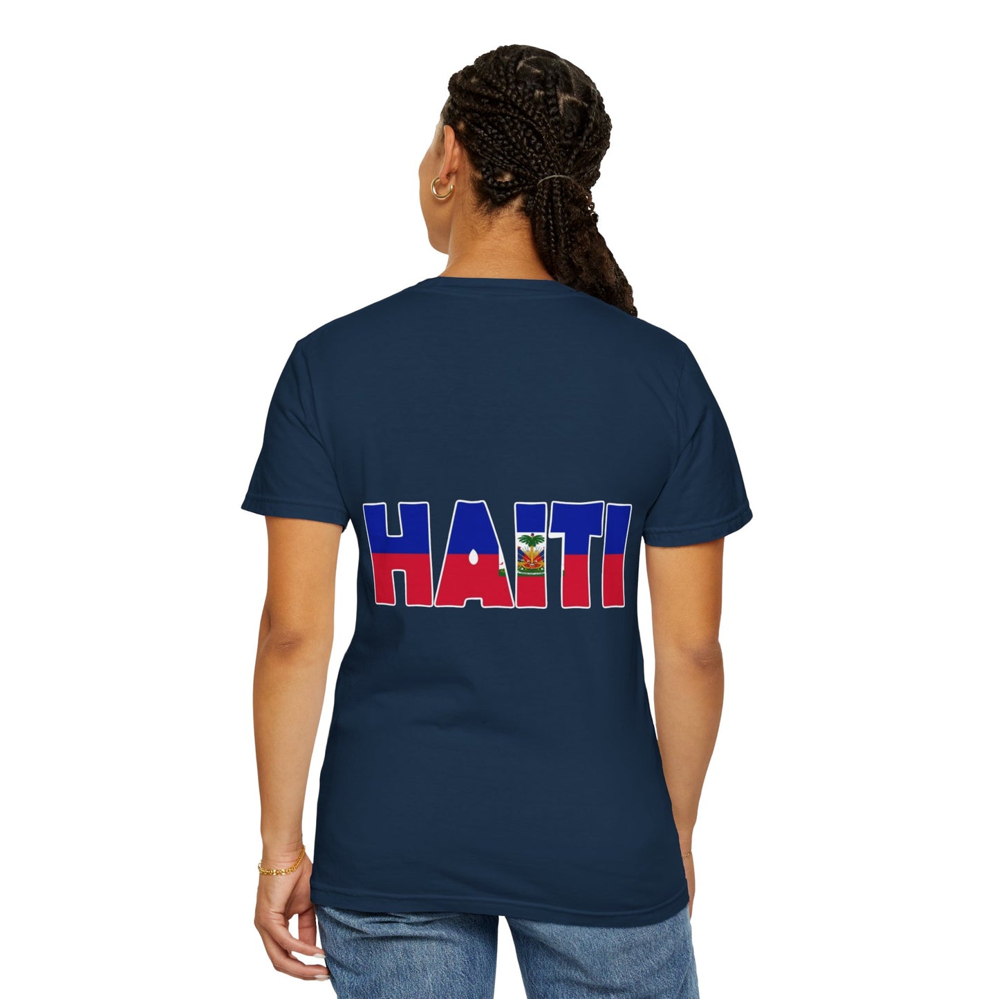 Haitian Pride Unisex T-shirt, Vibrant Design for Culture Lovers, Great for Festivals and Celebrations, Casual Wear