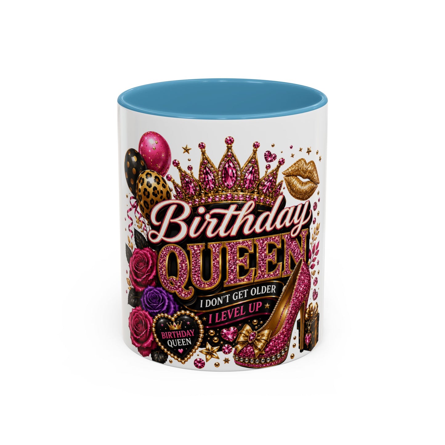 Birthday Queen Mug ,Accent Coffee Mug (11, 15oz)