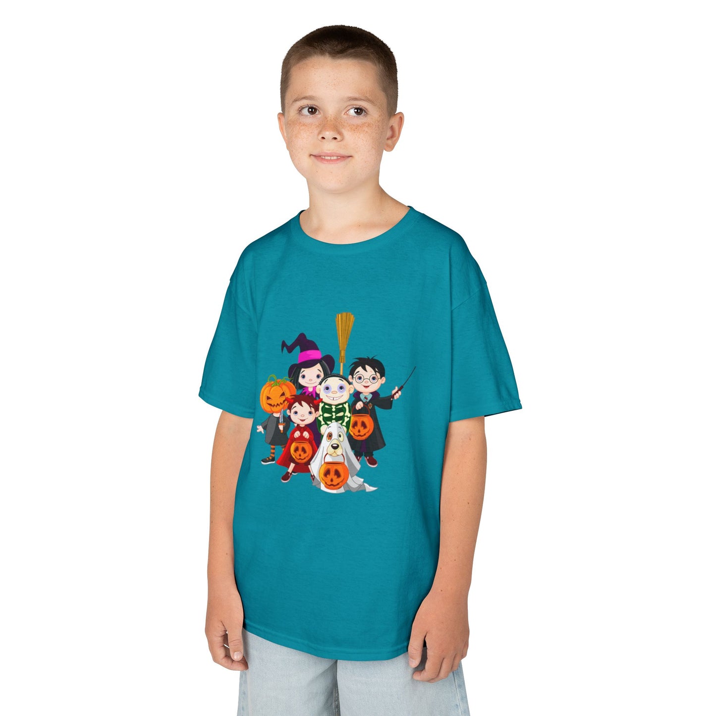 Halloween Kids Tee, Spooky Costume T-Shirt, Trick or Treat Shirt, Kids Halloween Apparel, Fun Fall Fashion