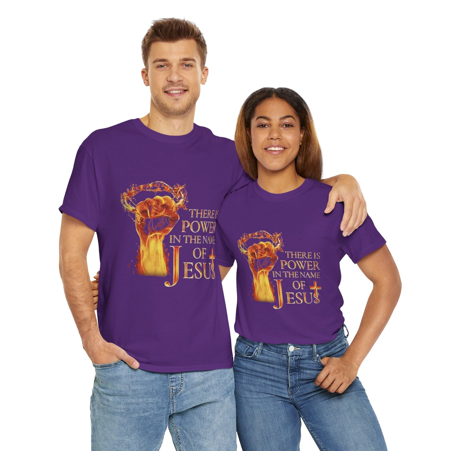 Empowering Jesus Tee, Unisex Christian T-Shirt, Faith-Based Apparel, Inspirational Gift, Spiritual Wear