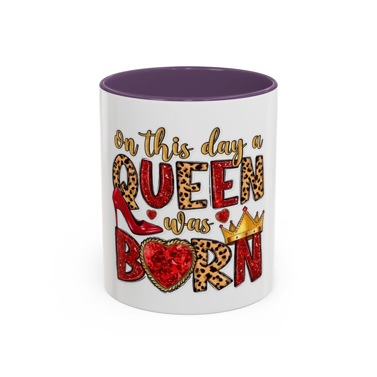 Queen Birthday Coffee Mug | Cute Gift for Her, Stylish Ceramic Mug, Birthday Celebration, Unique Queen Mug, Fun Queen Decor, Gift for Mom