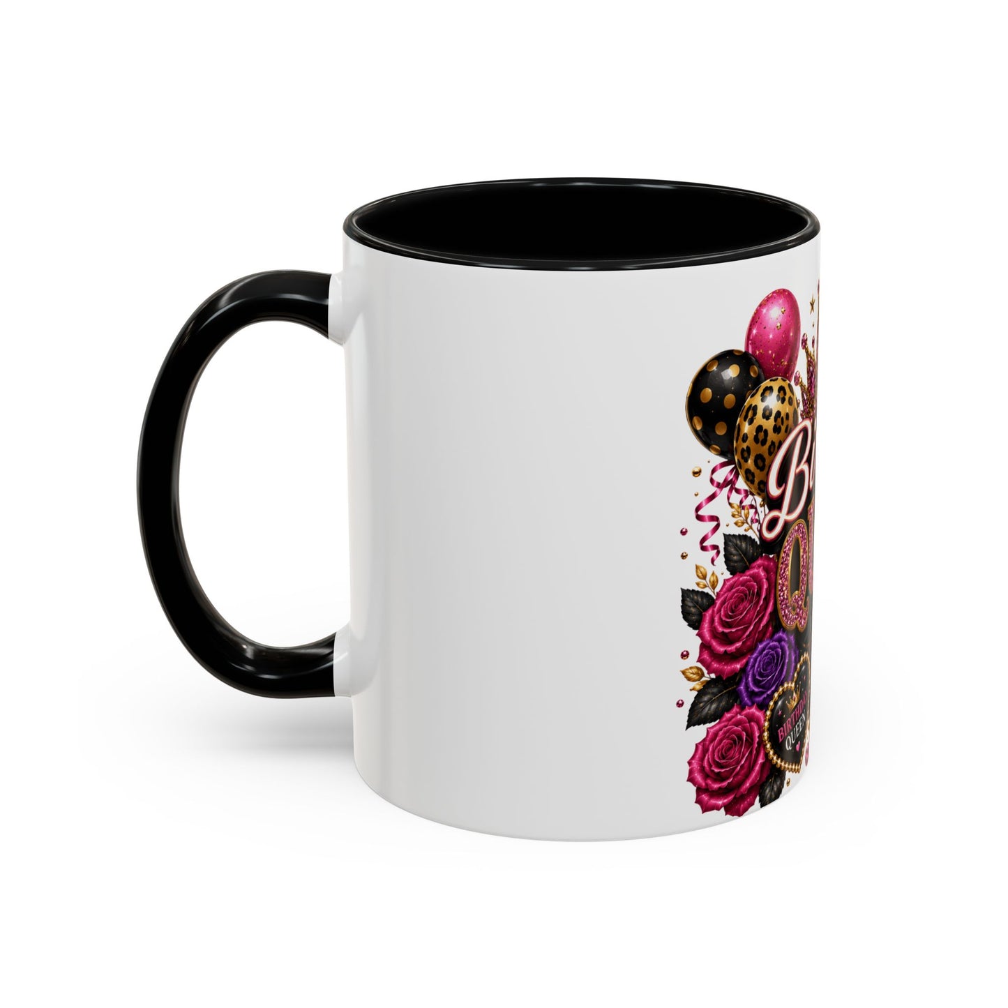 Birthday Queen Mug ,Accent Coffee Mug (11, 15oz)
