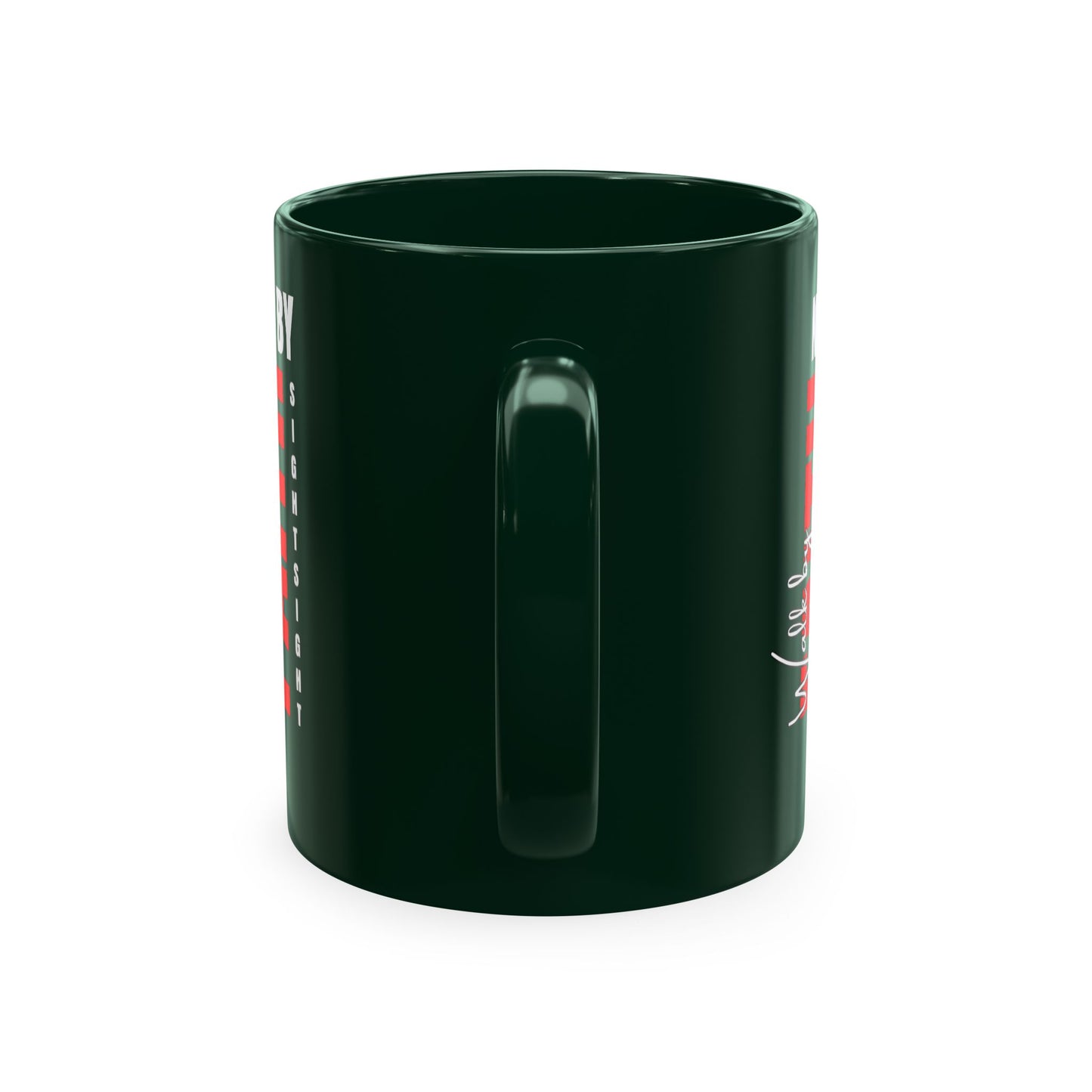 Walk by faith not by sight coffee mug . Traditional Ceramic Mug