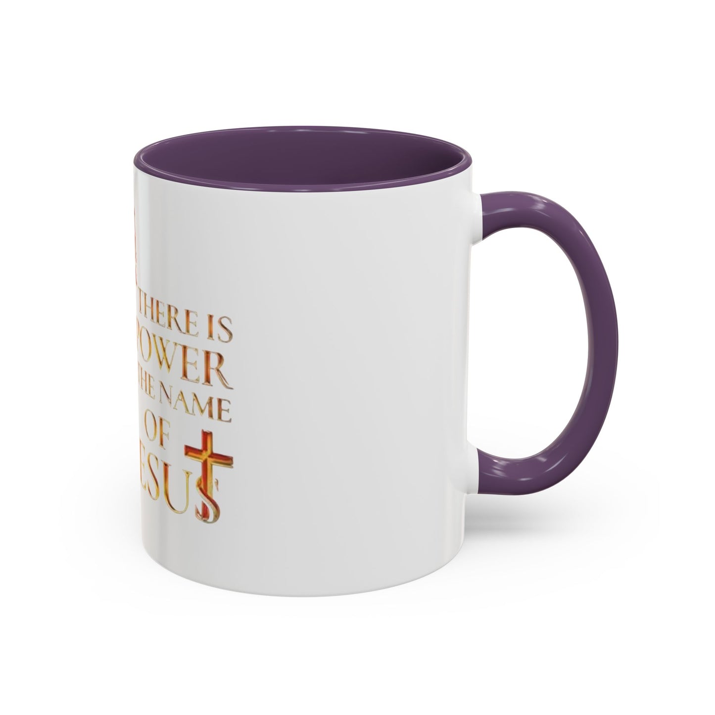 Power in the Name of Jesus Coffee Mug - Inspirational Gift for Christians, Faith-Based Decor, Religious Mug, Unique Coffee Cup, [...]