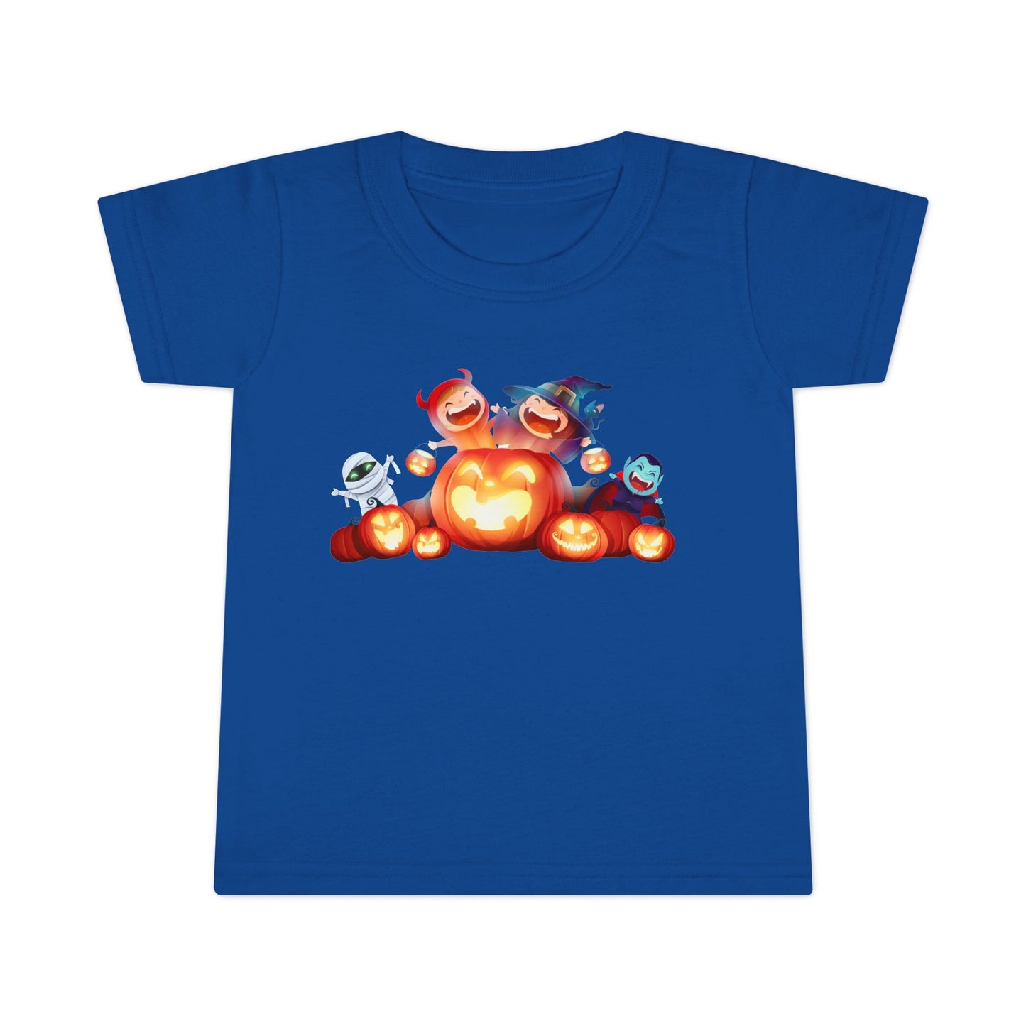 Toddler Halloween T-Shirt, Cute Kids Costume Tee, Pumpkin Graphic Shirt, Trick or Treat T-Shirt, Spooky Toddler Apparel
