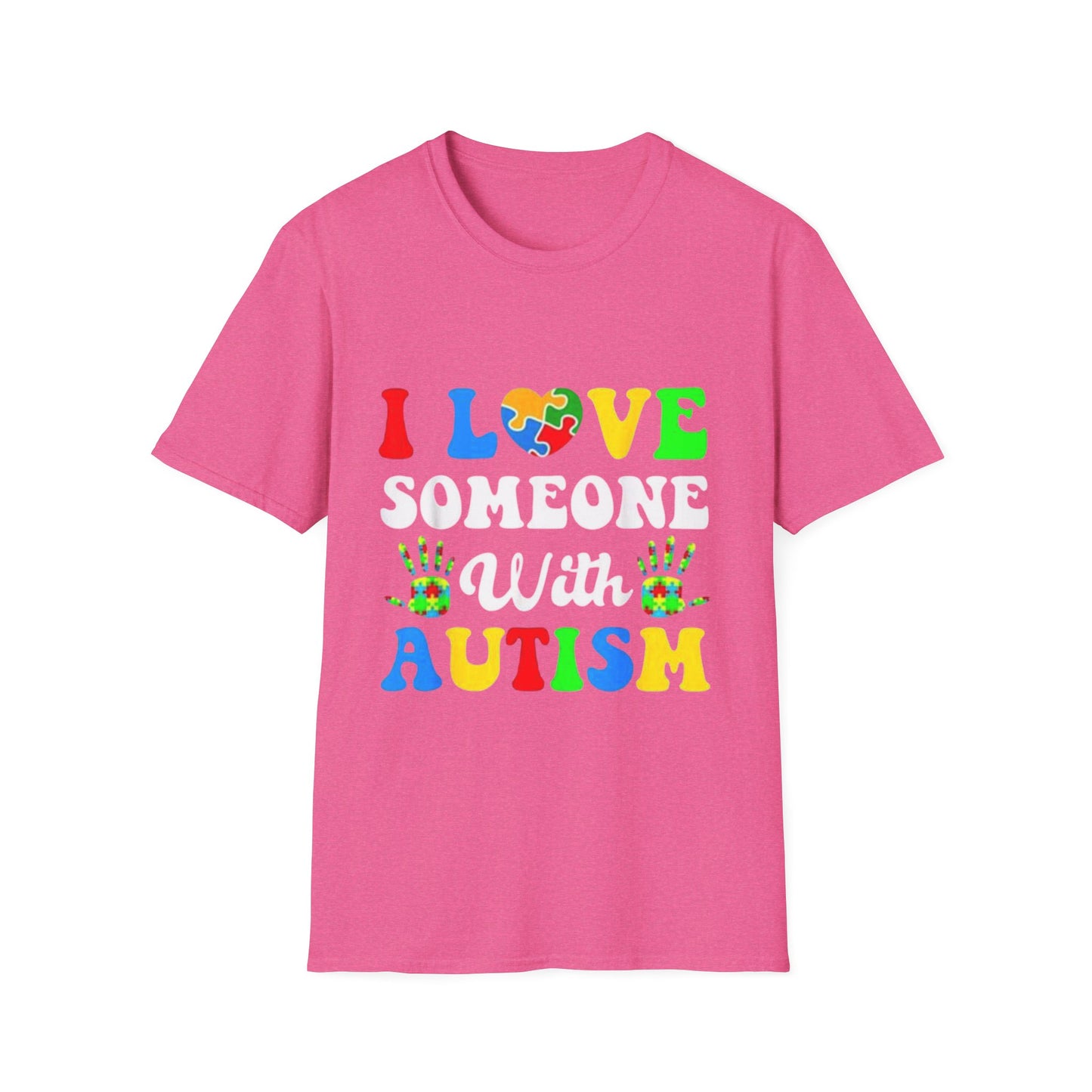 Unisex Autism Awareness T-Shirt, I Love Someone With Autism Shirt, Gift for Autism Supporters, Softstyle Tee for Awareness Events, [...]